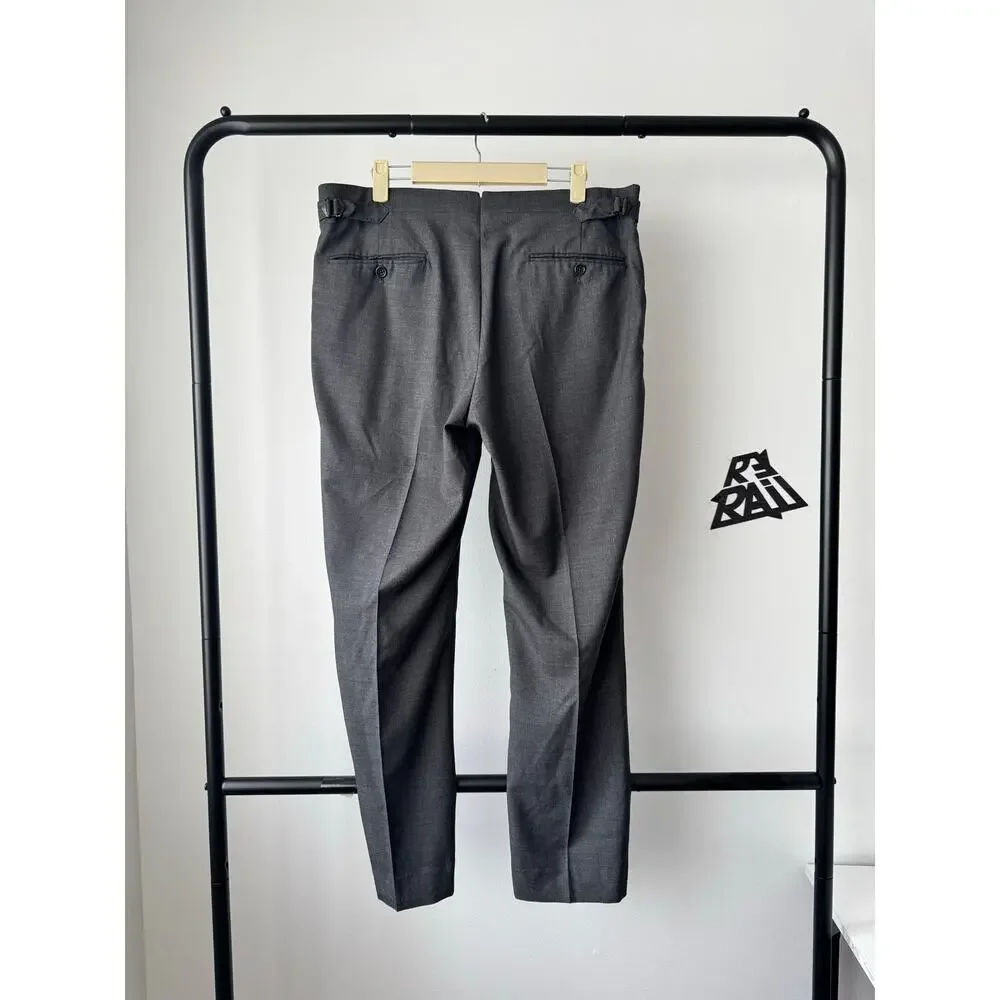 Ralph Lauren Purple Label Wool Tailored Trousers - Picture 2 of 5